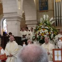 Chiesa di Santa Caterina e messa con Custode Terra Santa